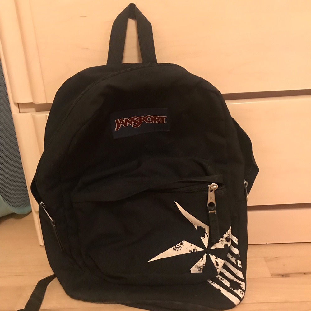 Black backpack
